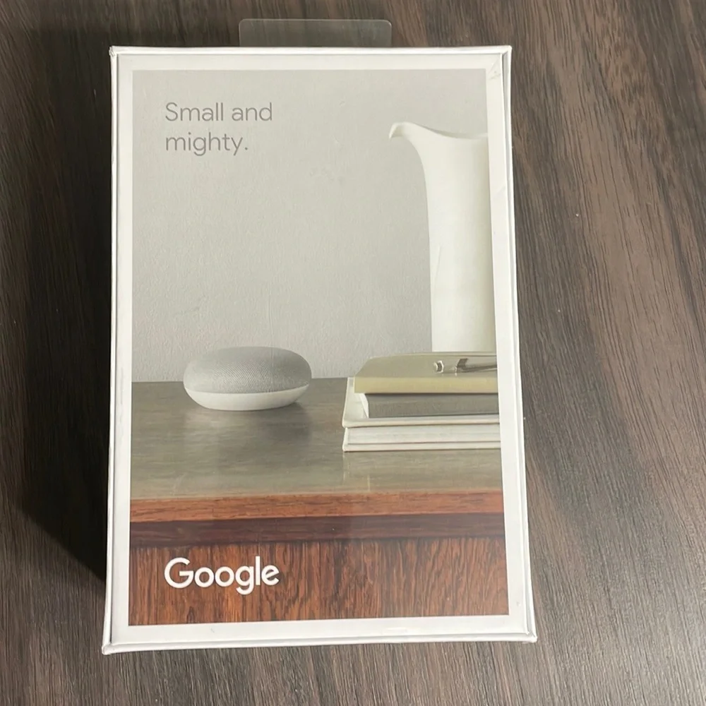 Google Nest Mini chalk speaker 2nd generation